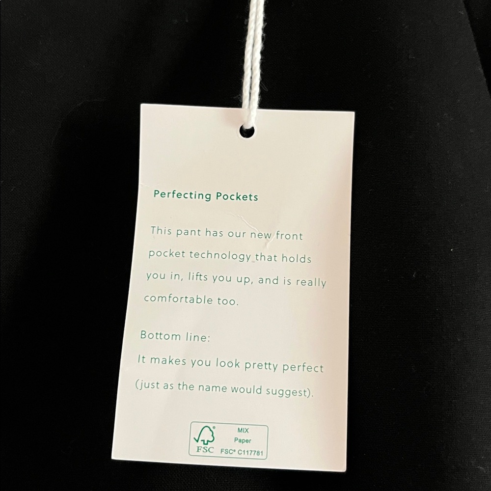 NWT J.Crew | New Cameron pant in four-season stretch | Black | Size 4 - Picture 12 of 15